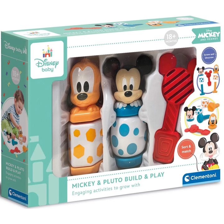 Clementoni baby Mickey gradi i igraj se 