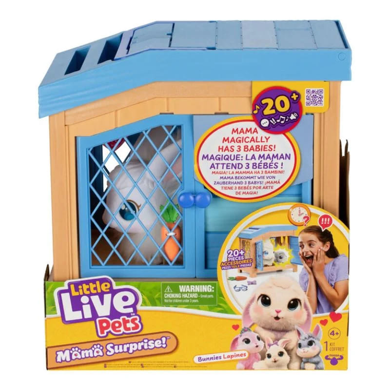 Little Live Pets mama surprise Bunny set za igru 