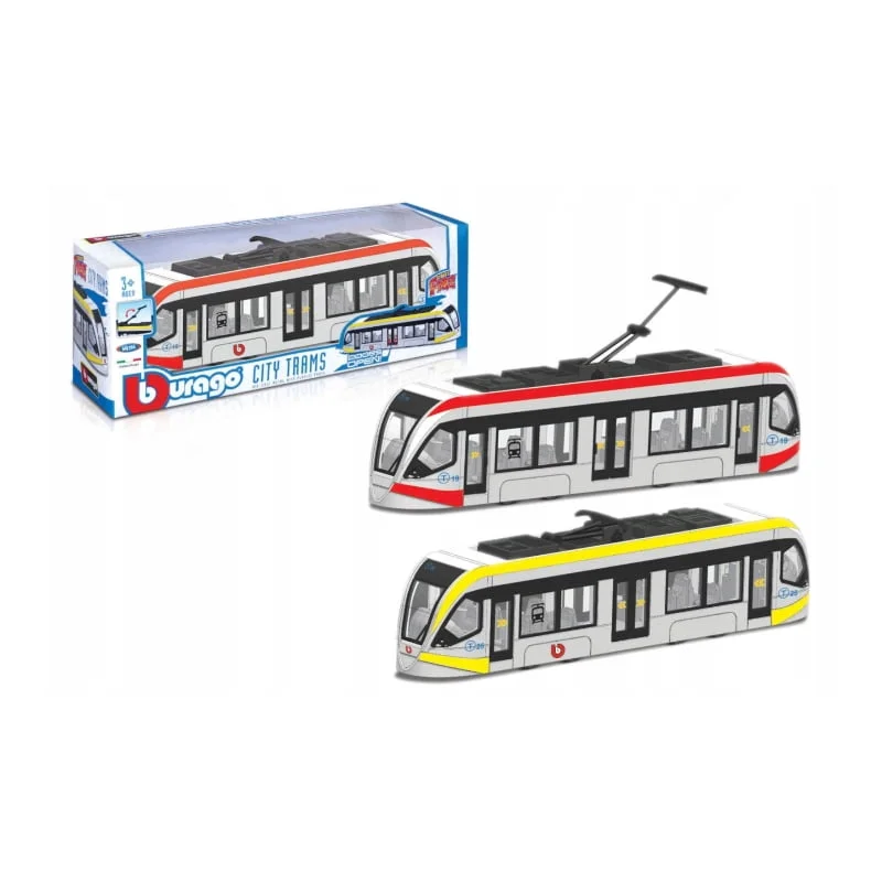 Burago 1:43 Street fire tramvaj 