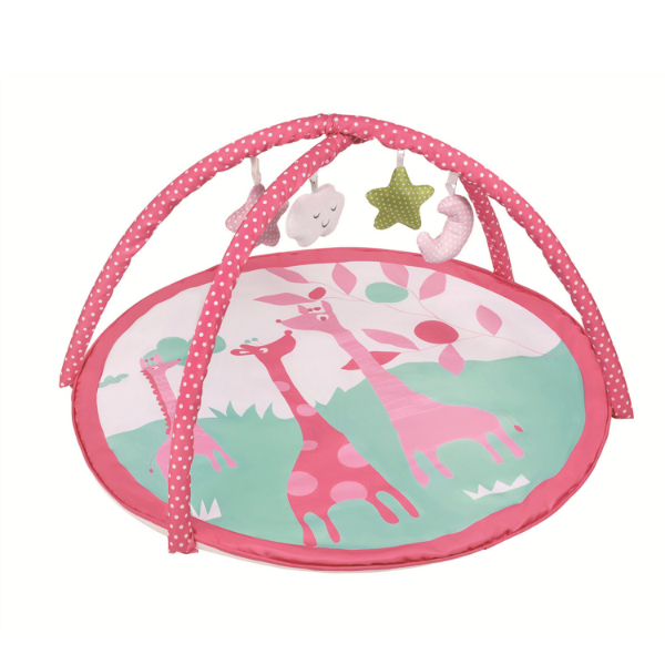 HK Mini baby gimnastika roze žirafa 