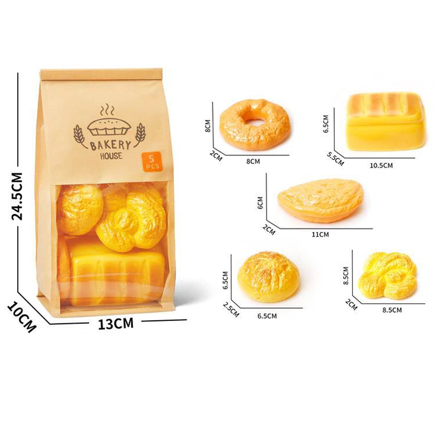 HK Mini igračka pekara, peciva 