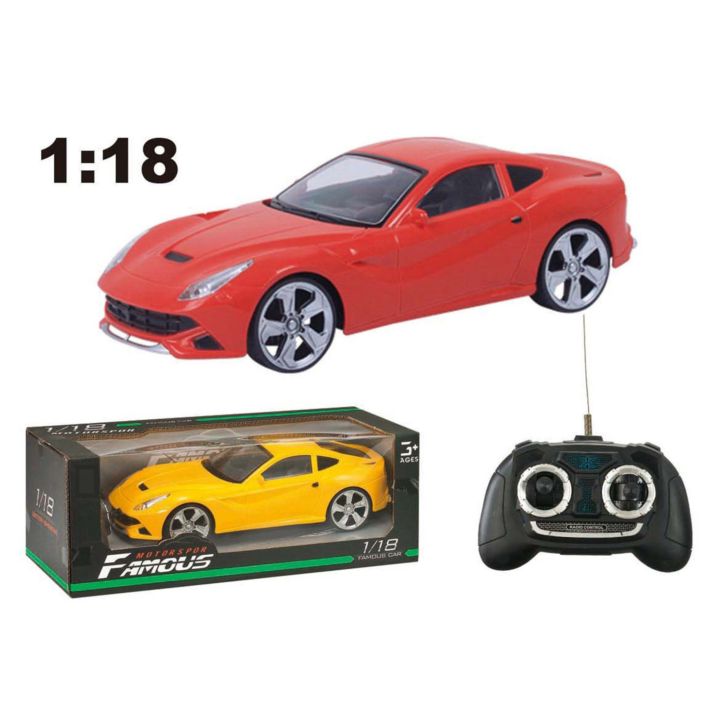 HK Mini RC popularni automobil 1:18 