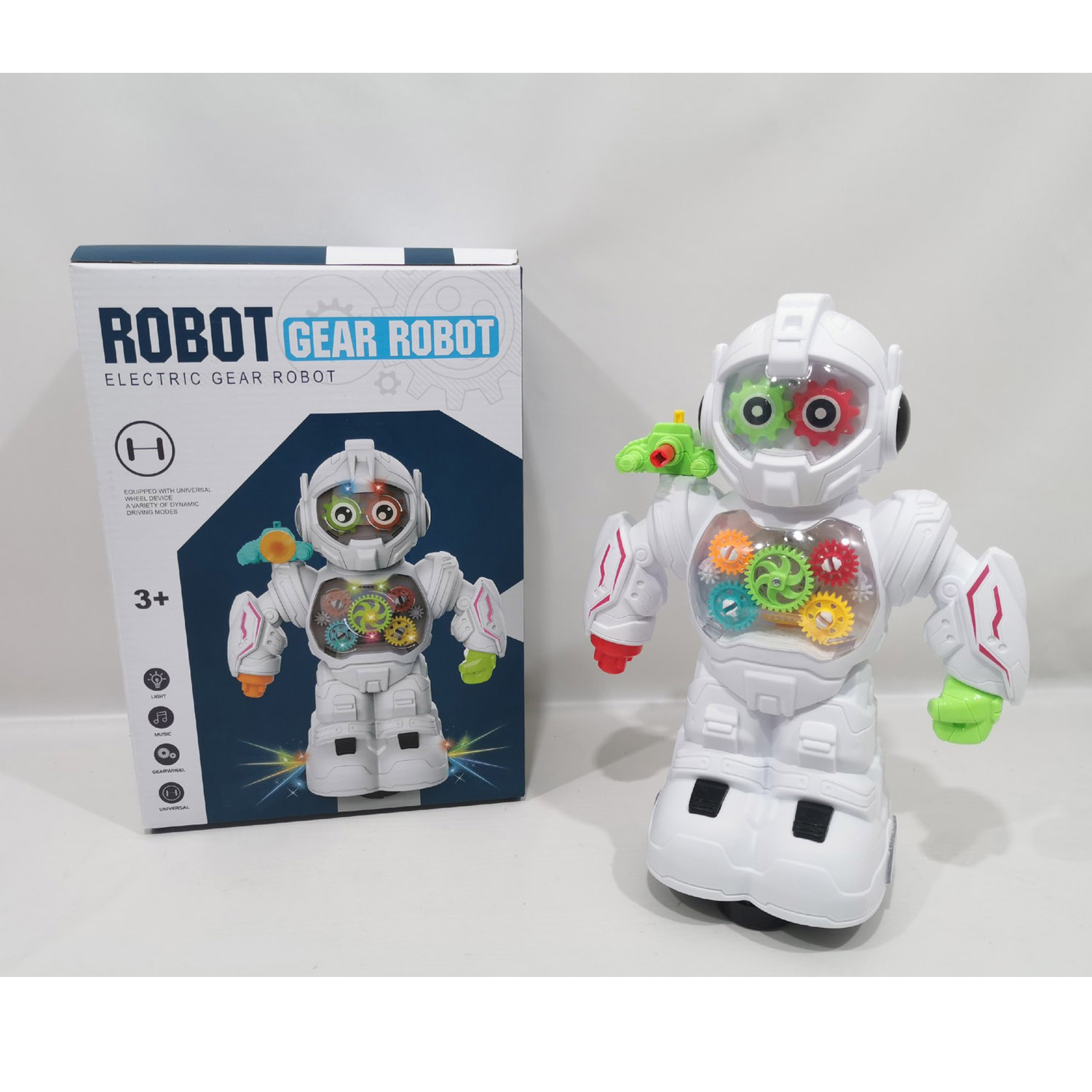 HK Mini igračka robot sa zupčanicima 