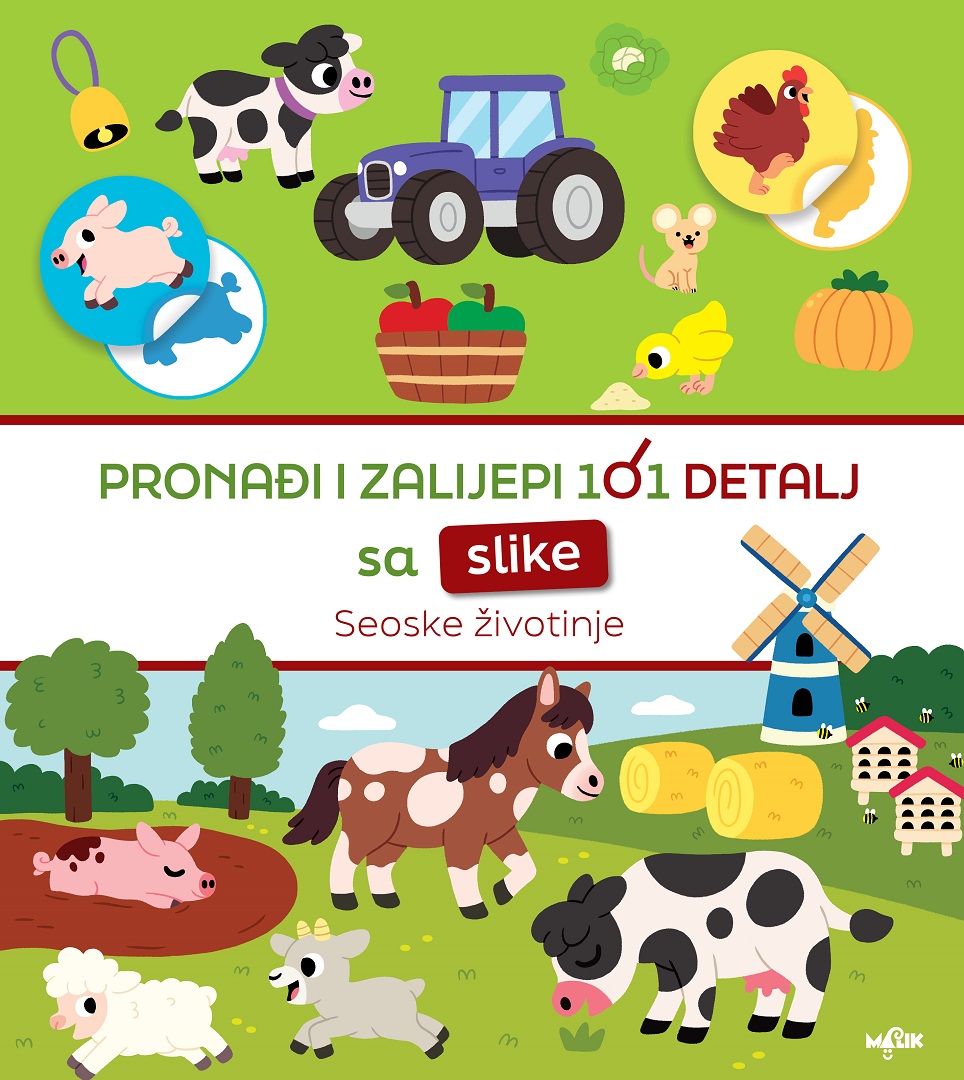 Malik Pronađi i zalijepi - seoske životinje 