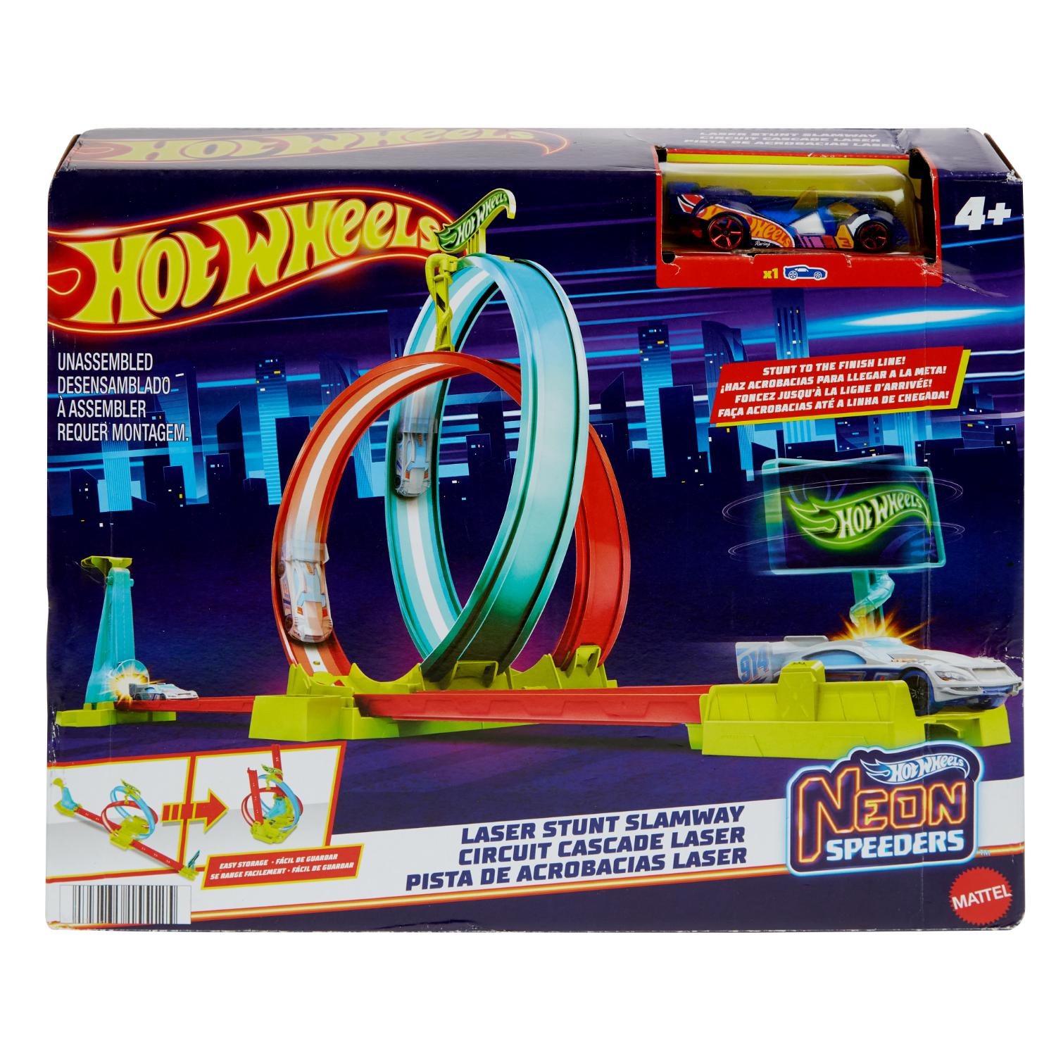 Hot wheels neon-akrobatska staza 