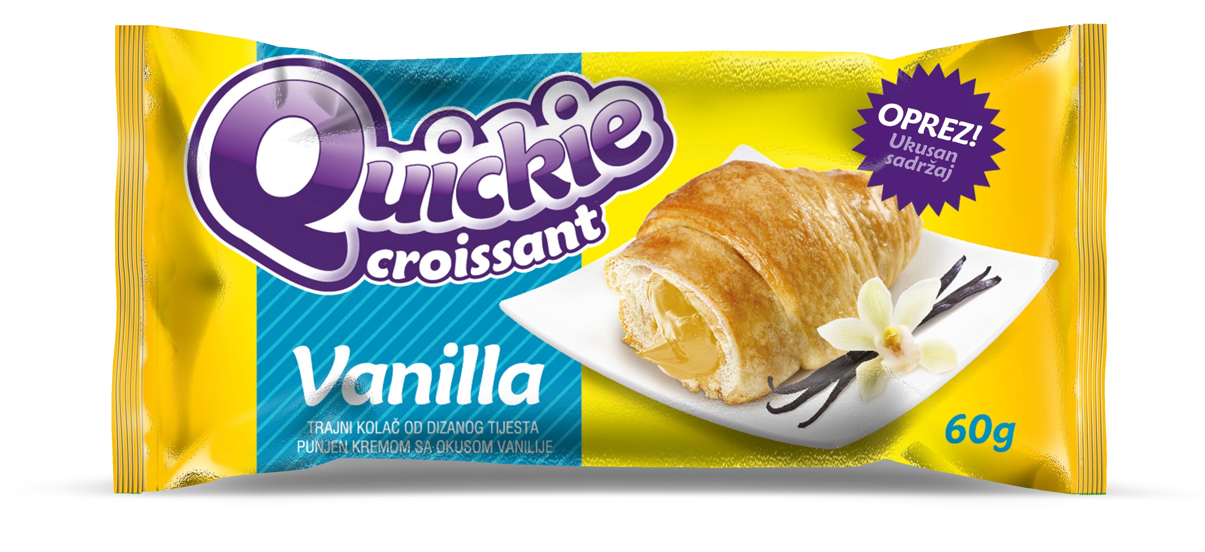 Quickie kroasan 60gr midi vanila 