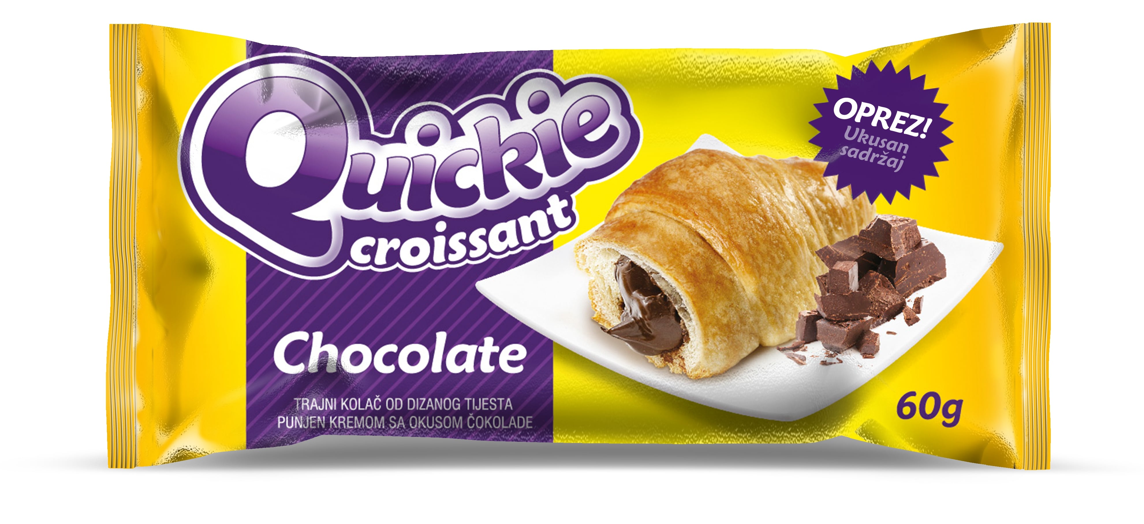 Quickie kroasan 60gr midi čokolada 