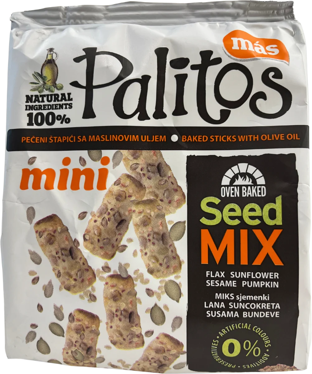 Mini Palitos 100g seed mix 