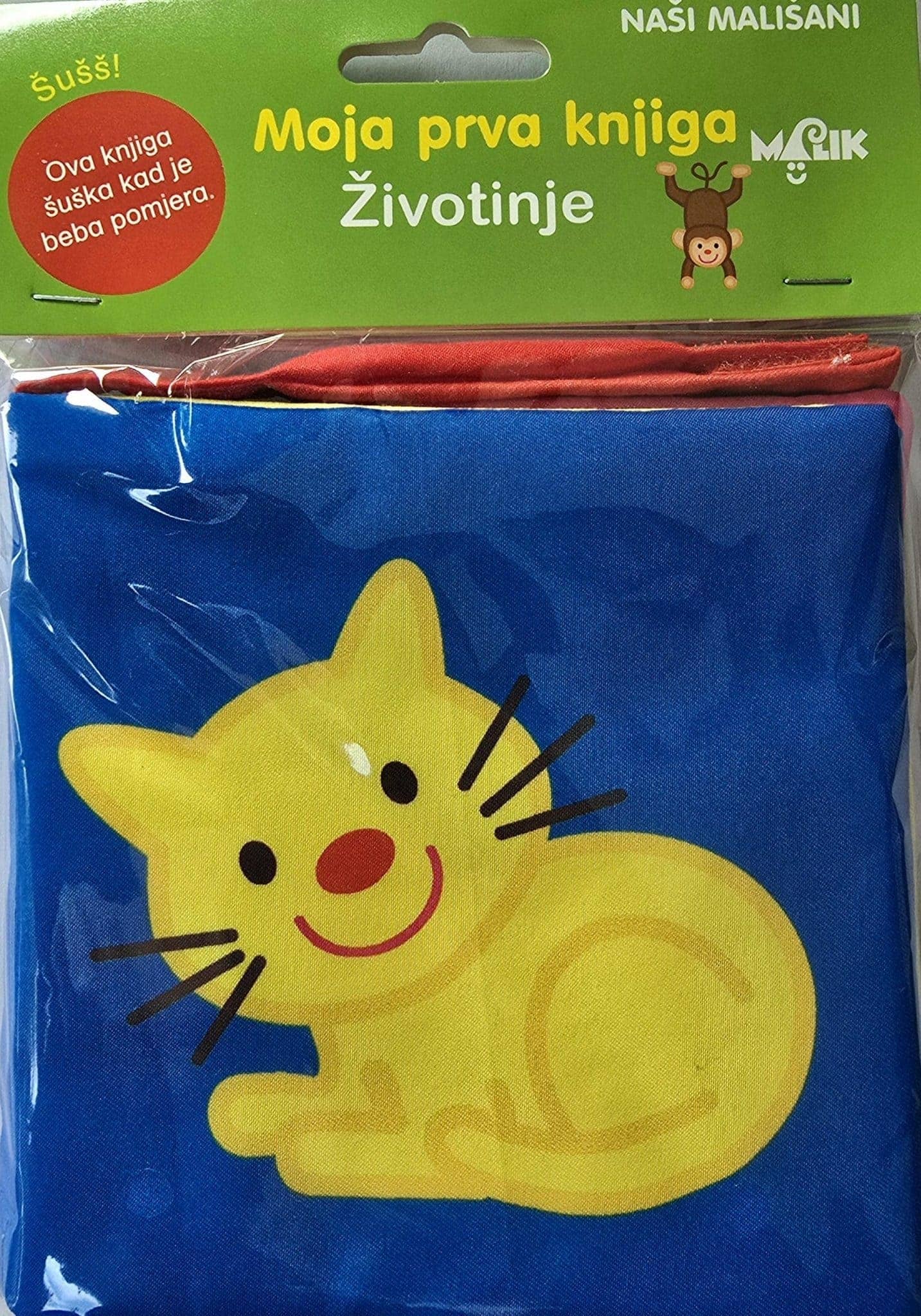 Malik šuškava knjiga-životinje 