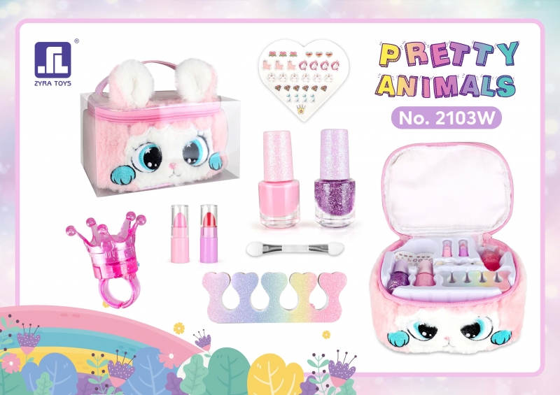 Magaza set za uljepšavanje u kofer Pretty animals 