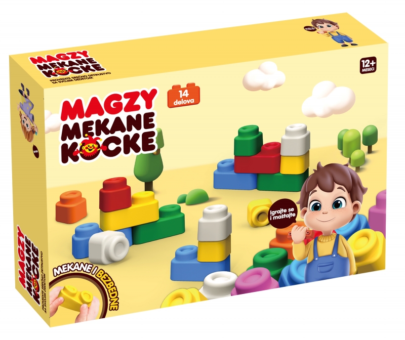 Magzy mekane kocke 14pcs 