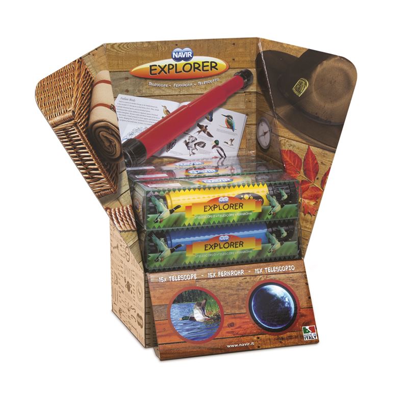 Explorer teleskop (display 12/1) 