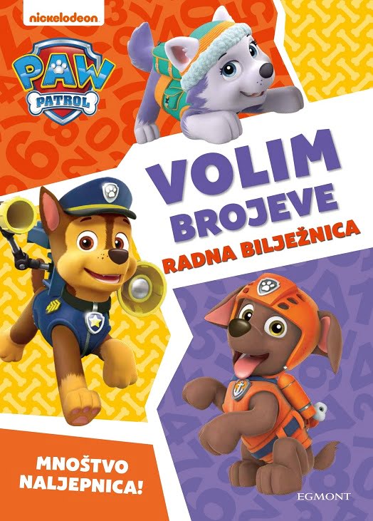 Psići volim brojeve 
