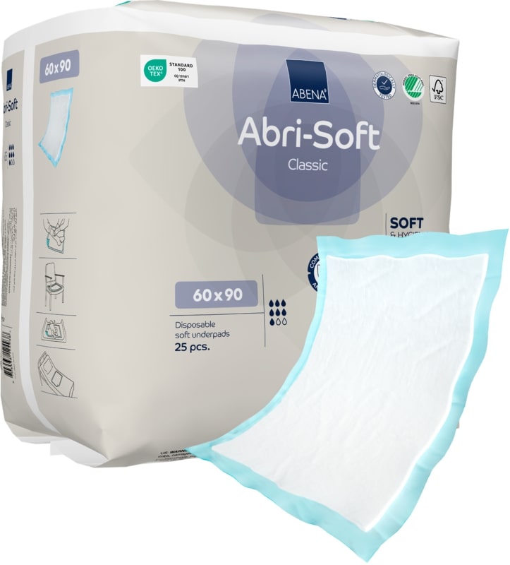 Abri-soft classic 60x90cm podmetači za krevet 