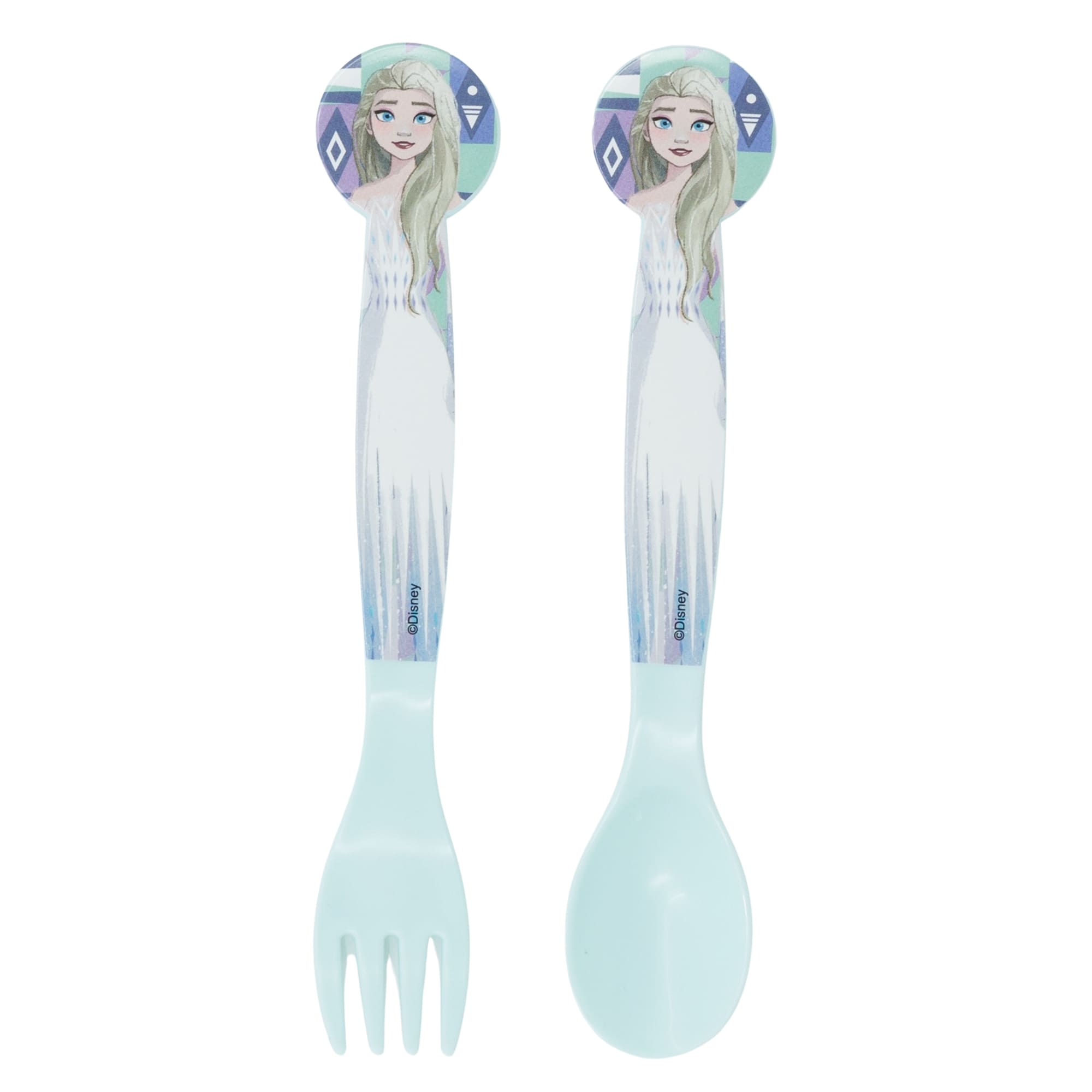 Stor plastični pribor za jelo 2/1 Frozen 