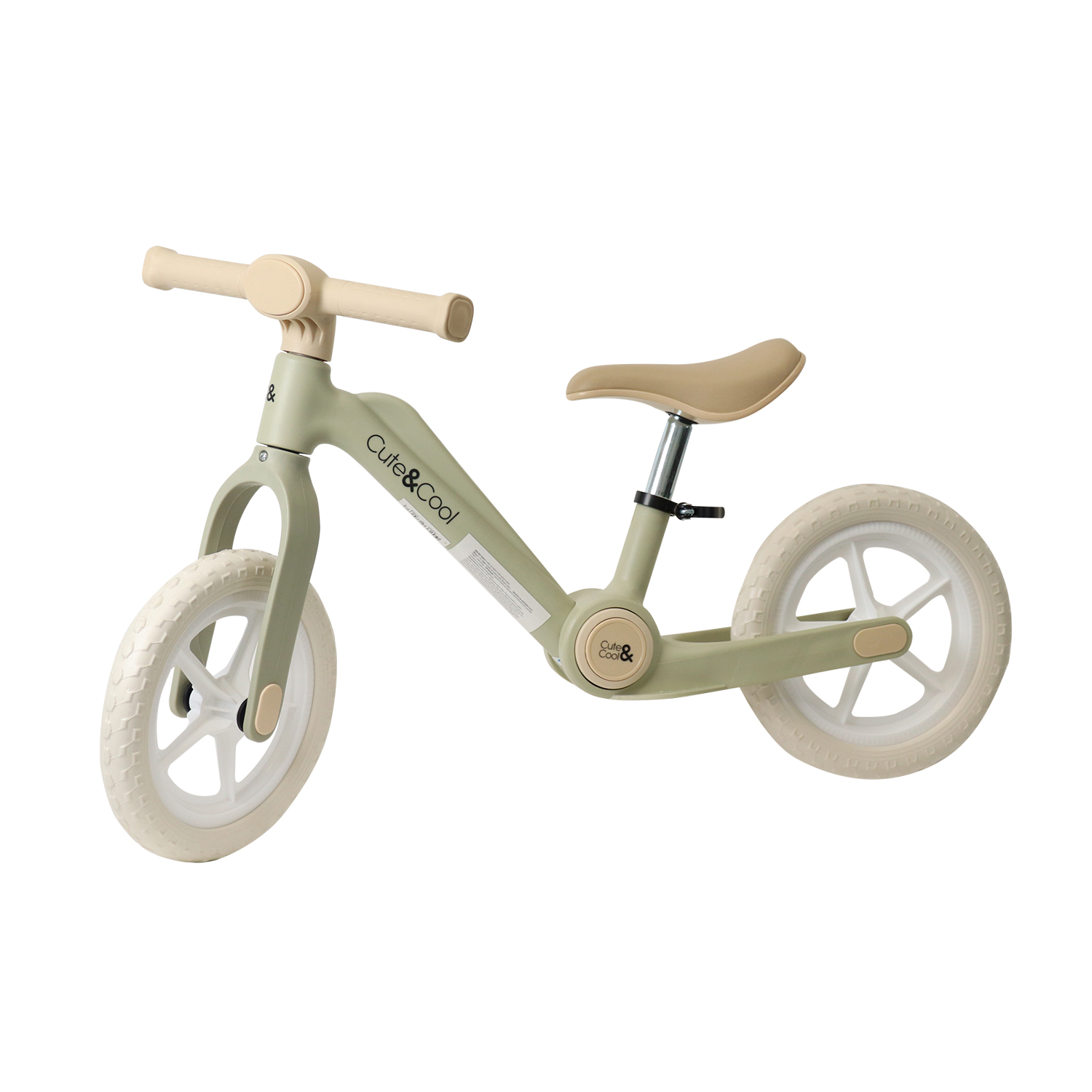 Cute&Cool balance bike sklopivi zeleni 
