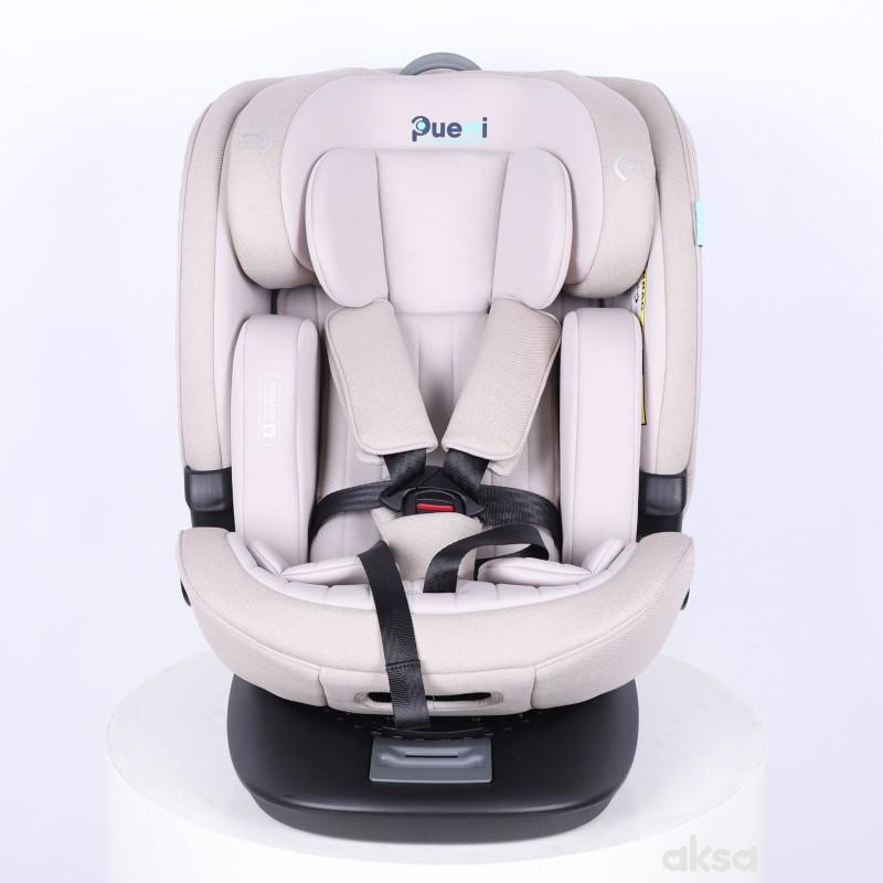 Puerri auto sedište Flex Safe (40-150cm), Beige 