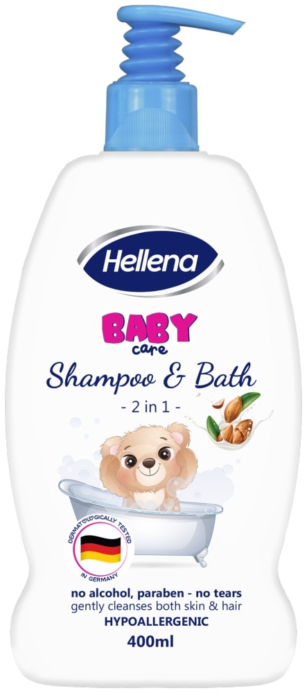 Hellena baby care šampon i kupka 2u1 400ml 