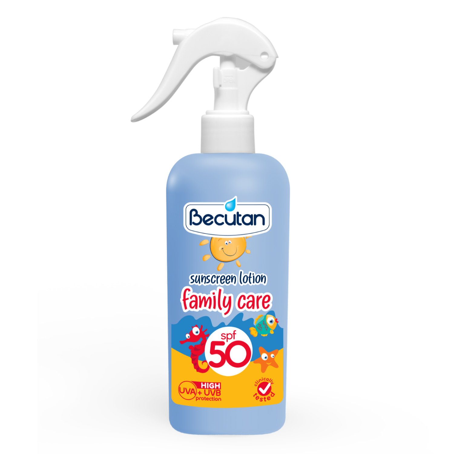 Becutan sun mleko za sunčanje SPF 50 270ml 