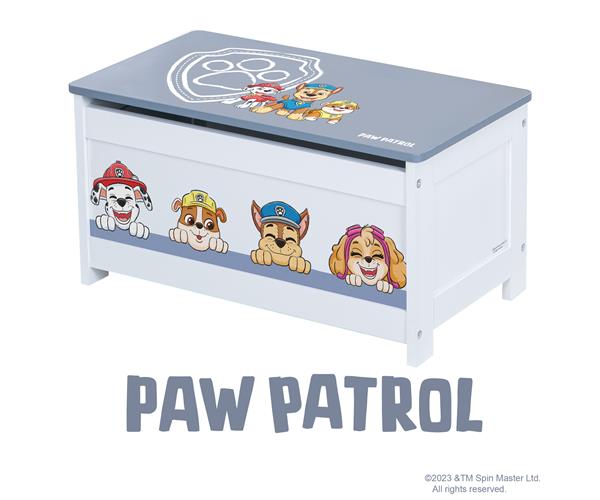 Roba Kids Drvena kutija za igračke Paw Patrol 