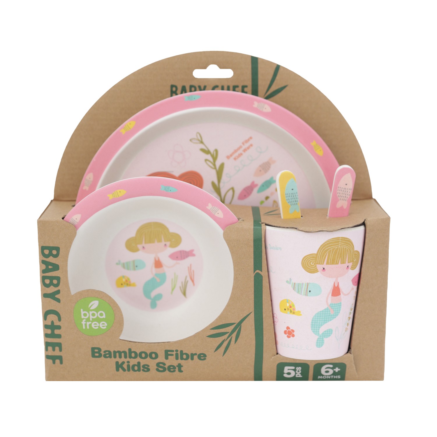 Baby Chef set za hranjenje sirena, 5 kom 