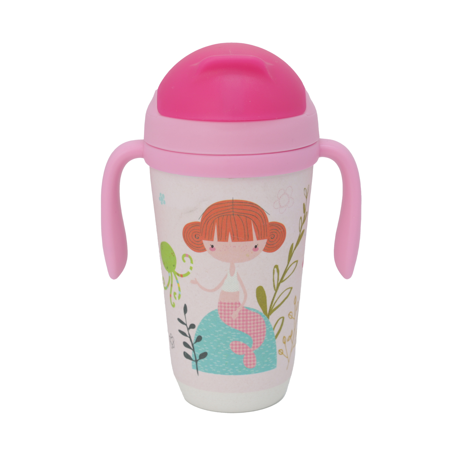 Baby Chef flašica sa slamčicom sirena 350ml 