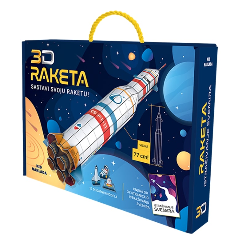 3D Raketa - istraživanje svemira 