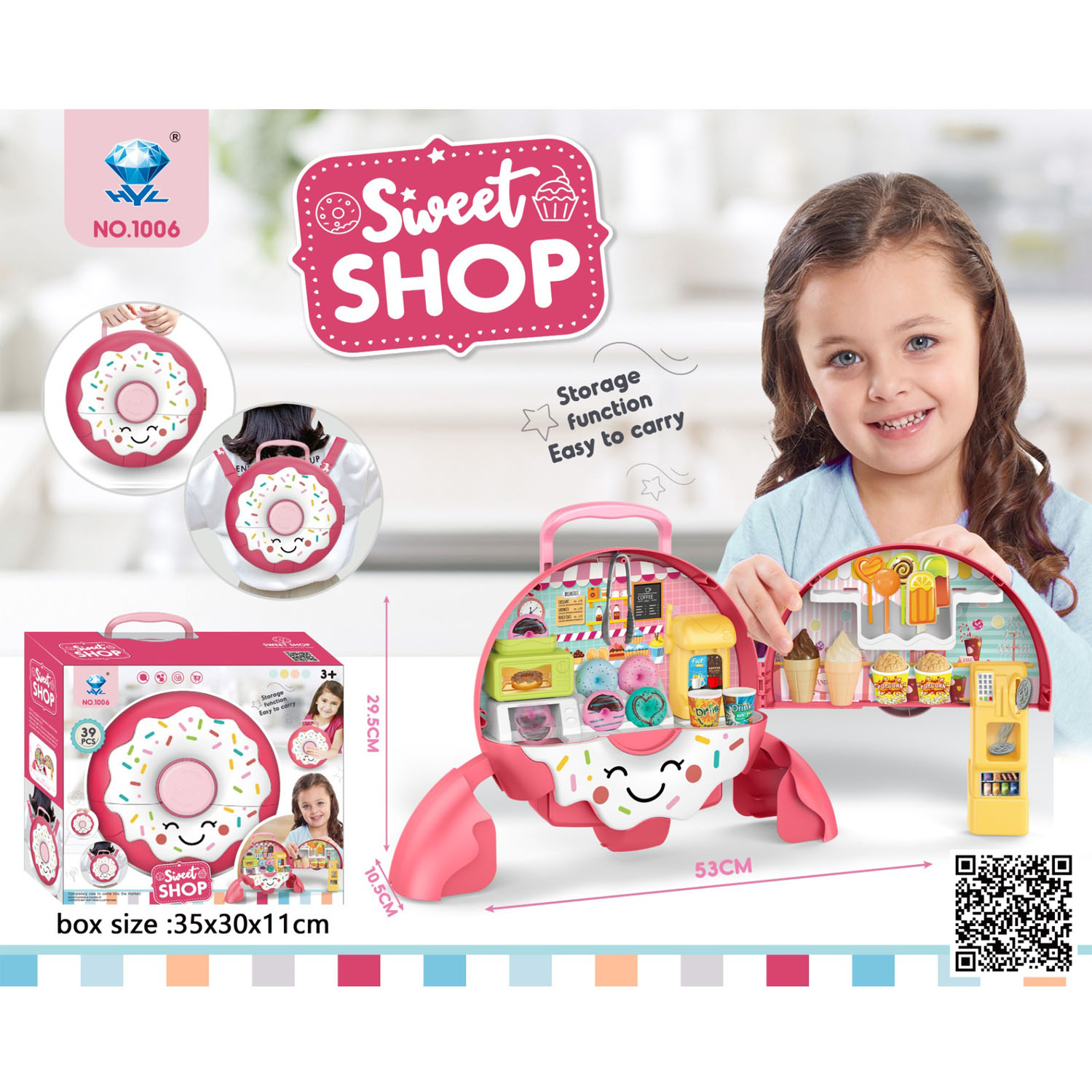 HK Mini ranac krofnica, mini poslastičarnica 