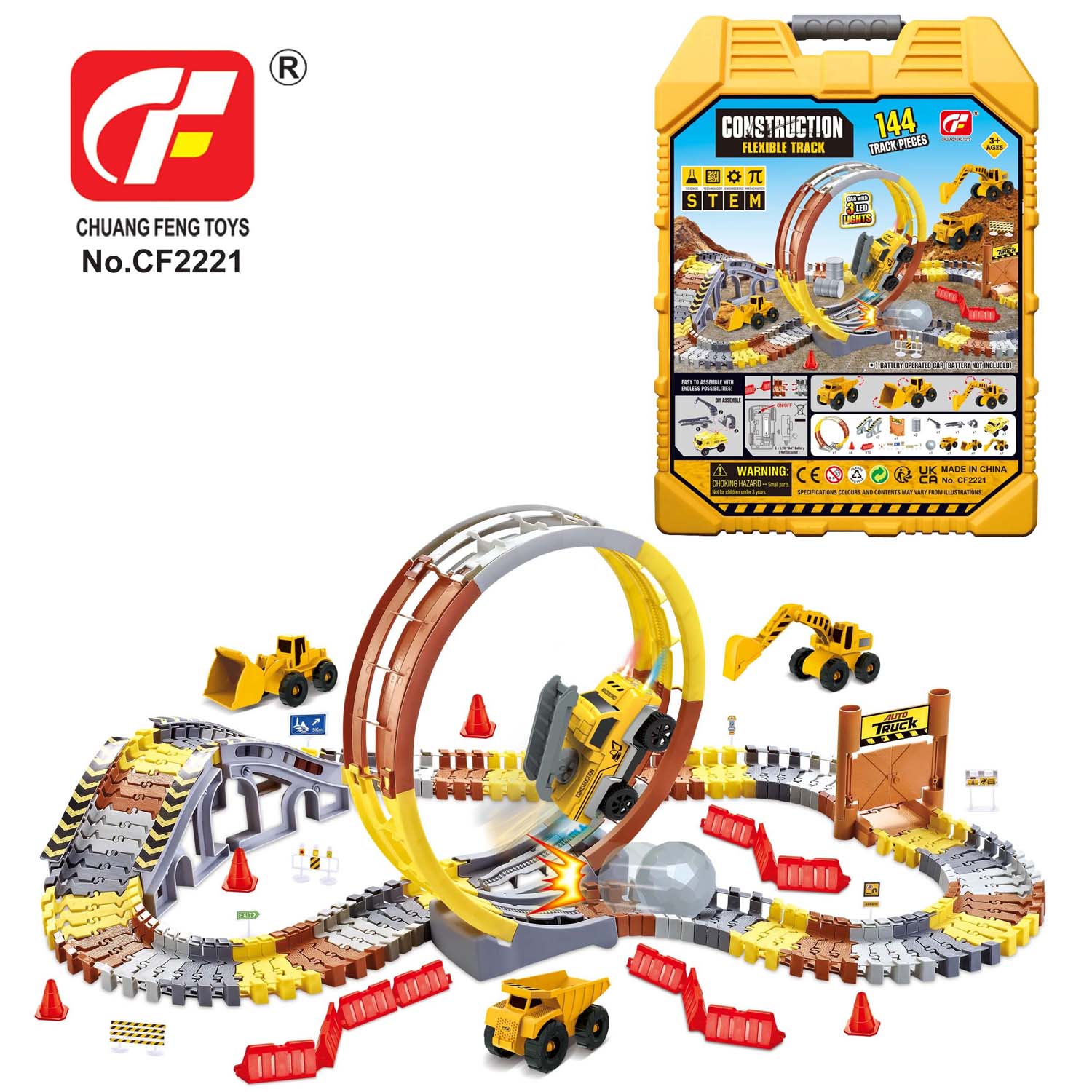 HK Mini  uradi sam staza sa autom LED, 144kom 