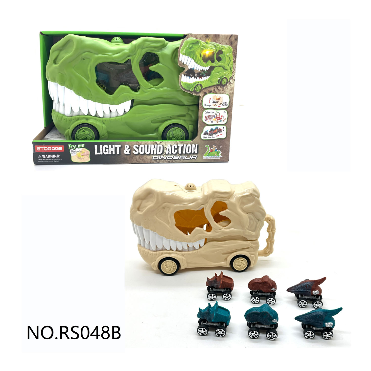 HK Mini svetleći dinosaurus sa zvukom 