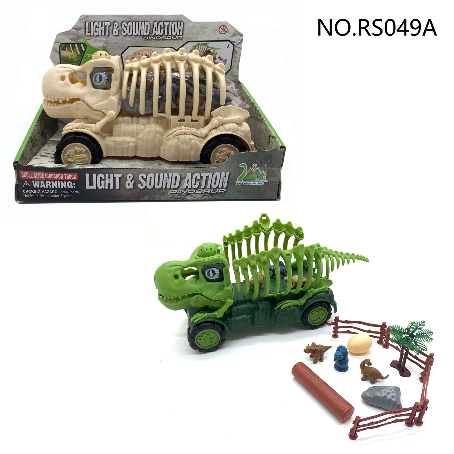 HK Mini dinosaur kamion sa svetlom i zvukom autići 