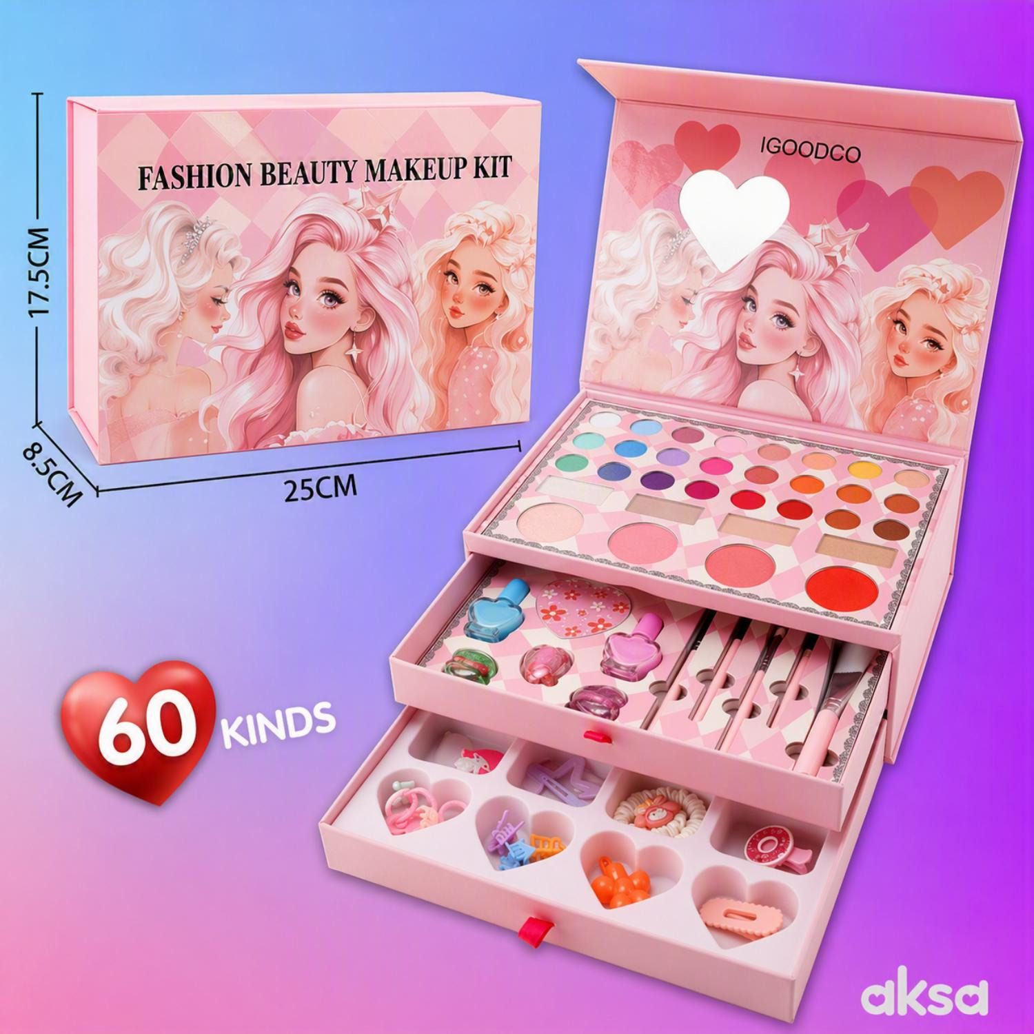 HK Mini set u kutiji za šminkanje 