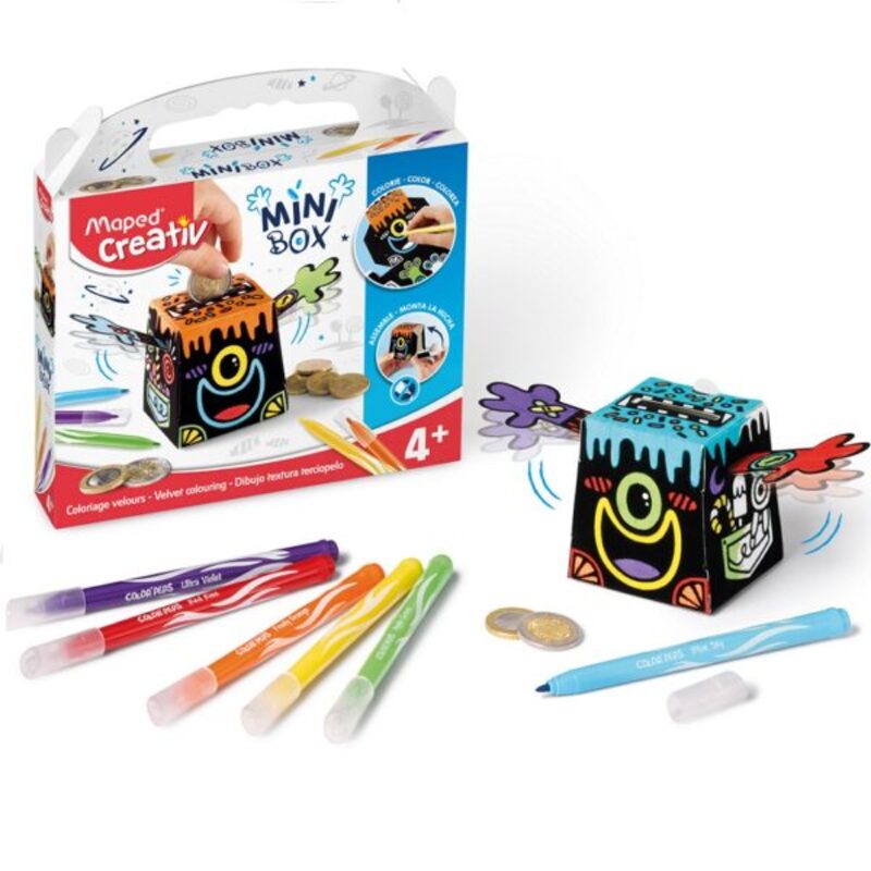Mapet Mini box velvet colouring kit kasica 
