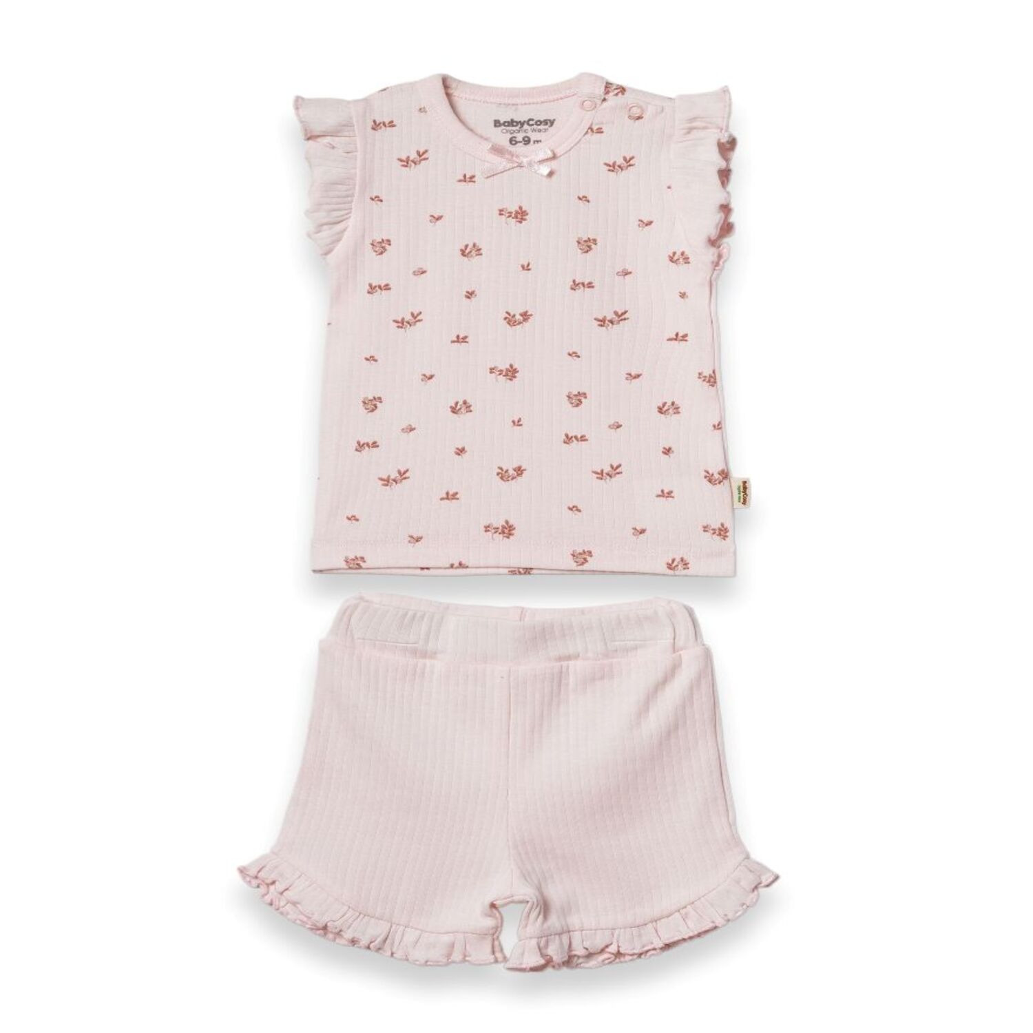 Baby Cosy komplet 2/1 (majica, šorts), devojčice 