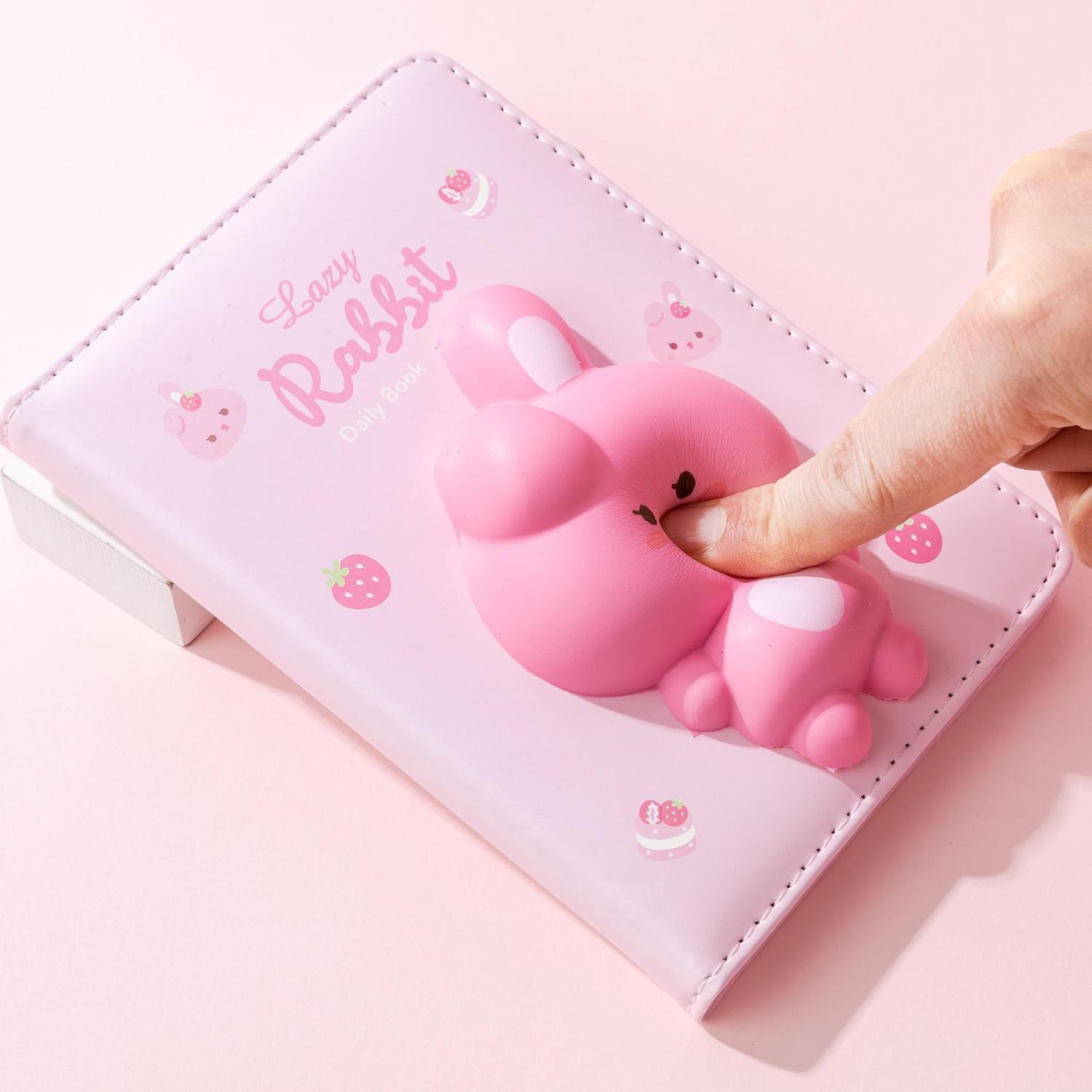 Squishi notes rabbit lazy stars 