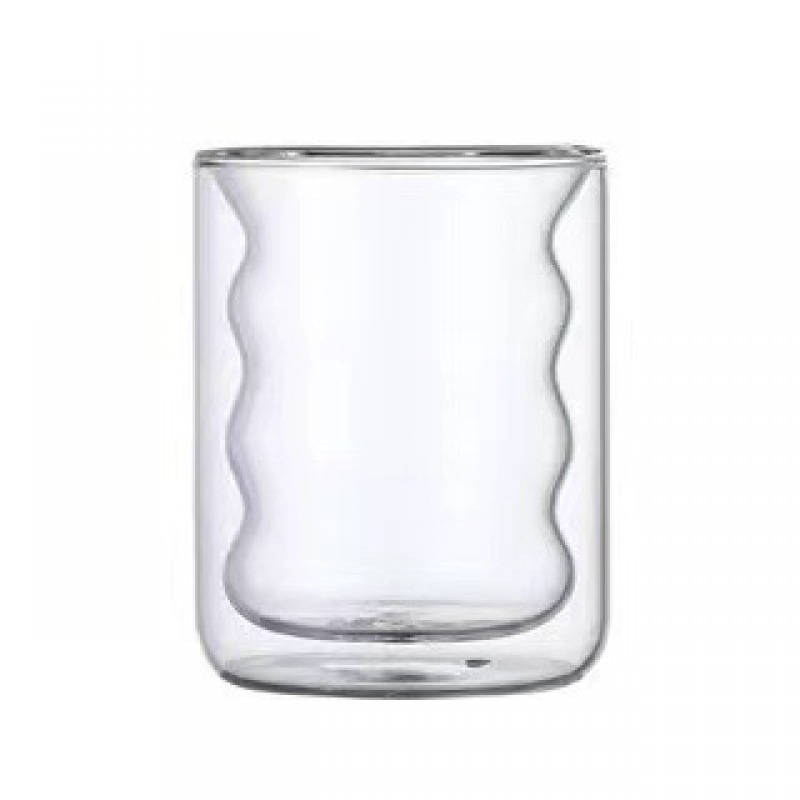 Cute&Cool HOME staklena čaša sa duplim dnom 200ml 