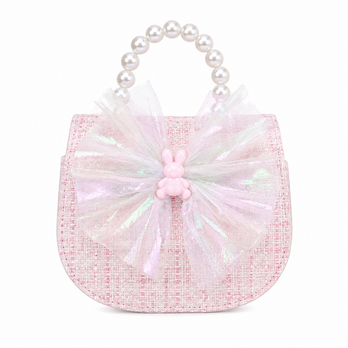 Lillo&Pippo torbica sa perlama zec roze 14x10.5 