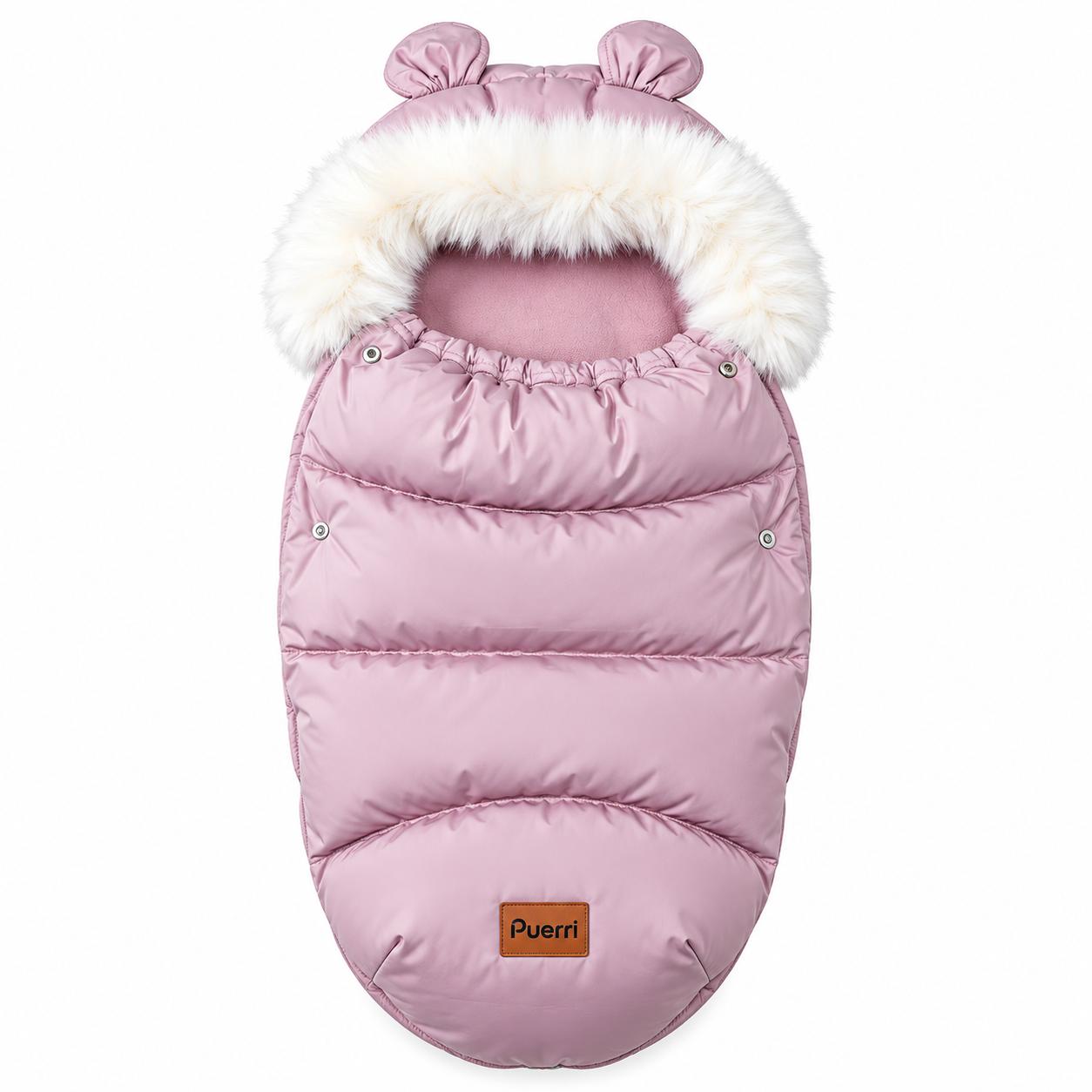 Puerri dunjica za kolica, roze 