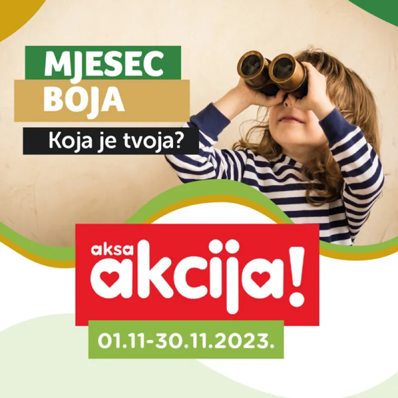 <h3>MESEČNA AKCIJA -  11 - MESEC BOJA</h3>