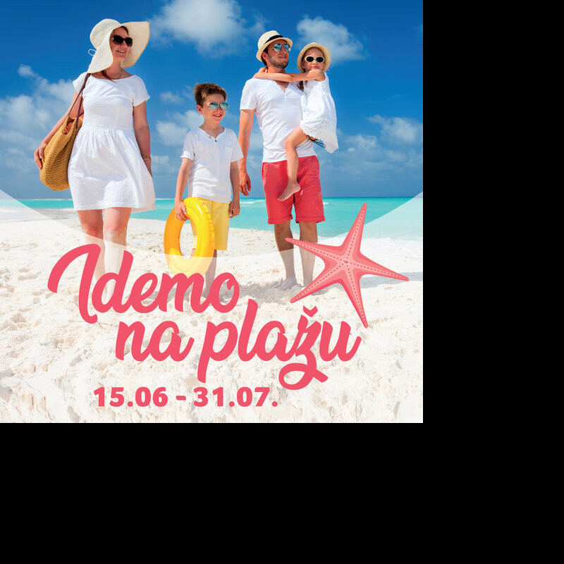 <h3>IDEMO NA PLAŽU</h3>