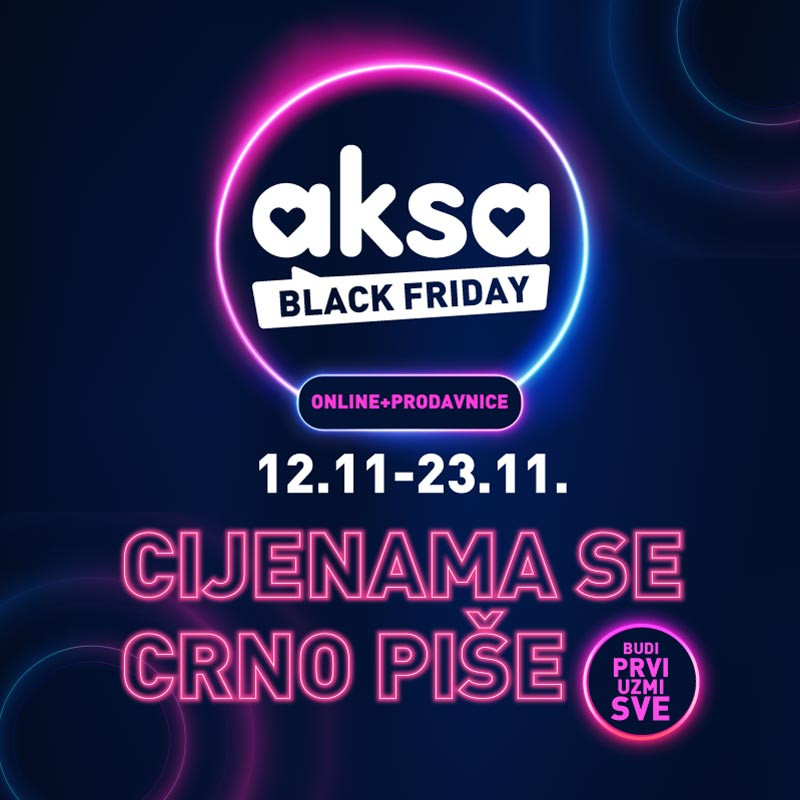 <h3>Black friday 2025 - Cijenama se crno piše</h3>