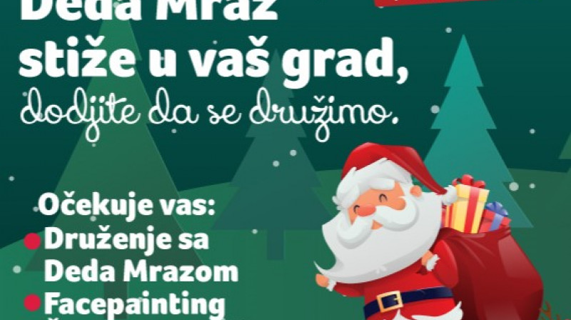 Deda Mraz karavan 2026