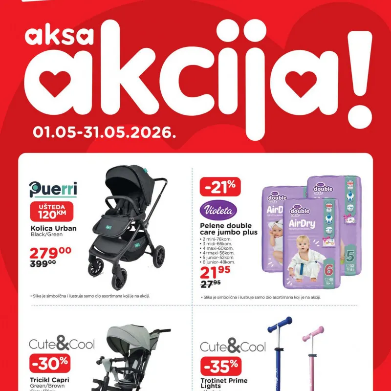 <h3>Mjesečna akcija - 05 - 2026</h3>