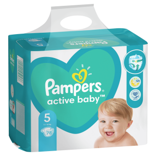 Pampers pelene bag 5 junior 11-16kg 78kom