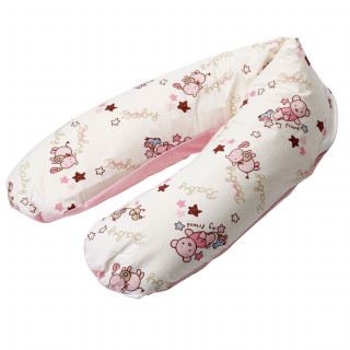 Beluga jastuk za dojenje,roze 