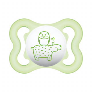 MAM cucla Air, 2-6m silikon, 2kom 