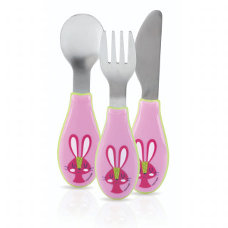 Nuby set - kašika, viljuška, nož