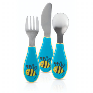 Nuby set - kašika, viljuška, nož