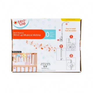 Biba toys vrteška za krevetić farma sa životinjama 