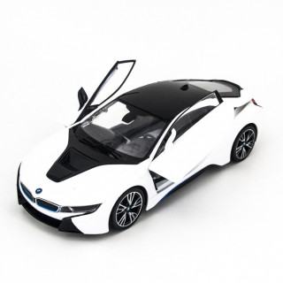 Rastar RC BMW i8 1:14 - bijel, crn